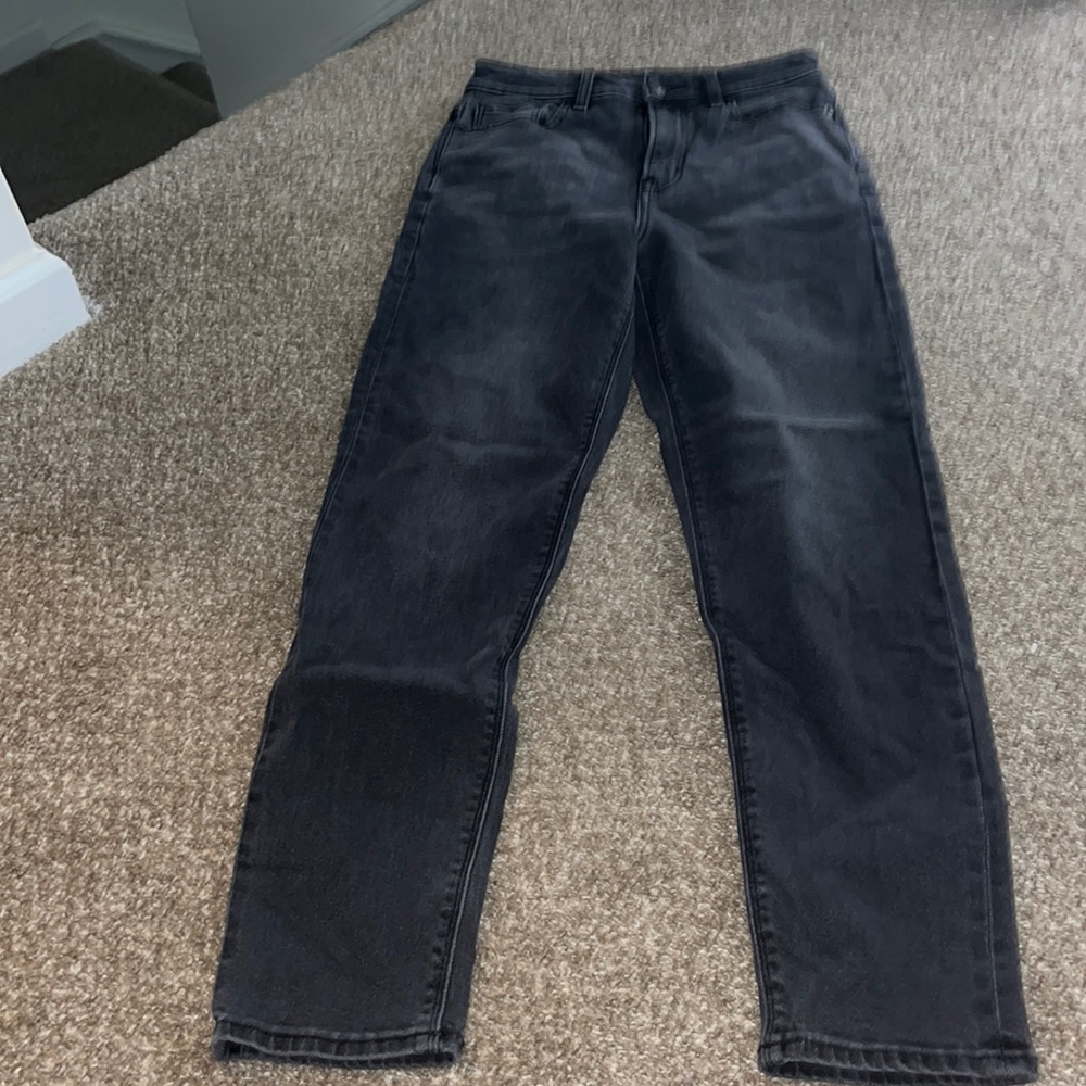 American eagle black straight leg